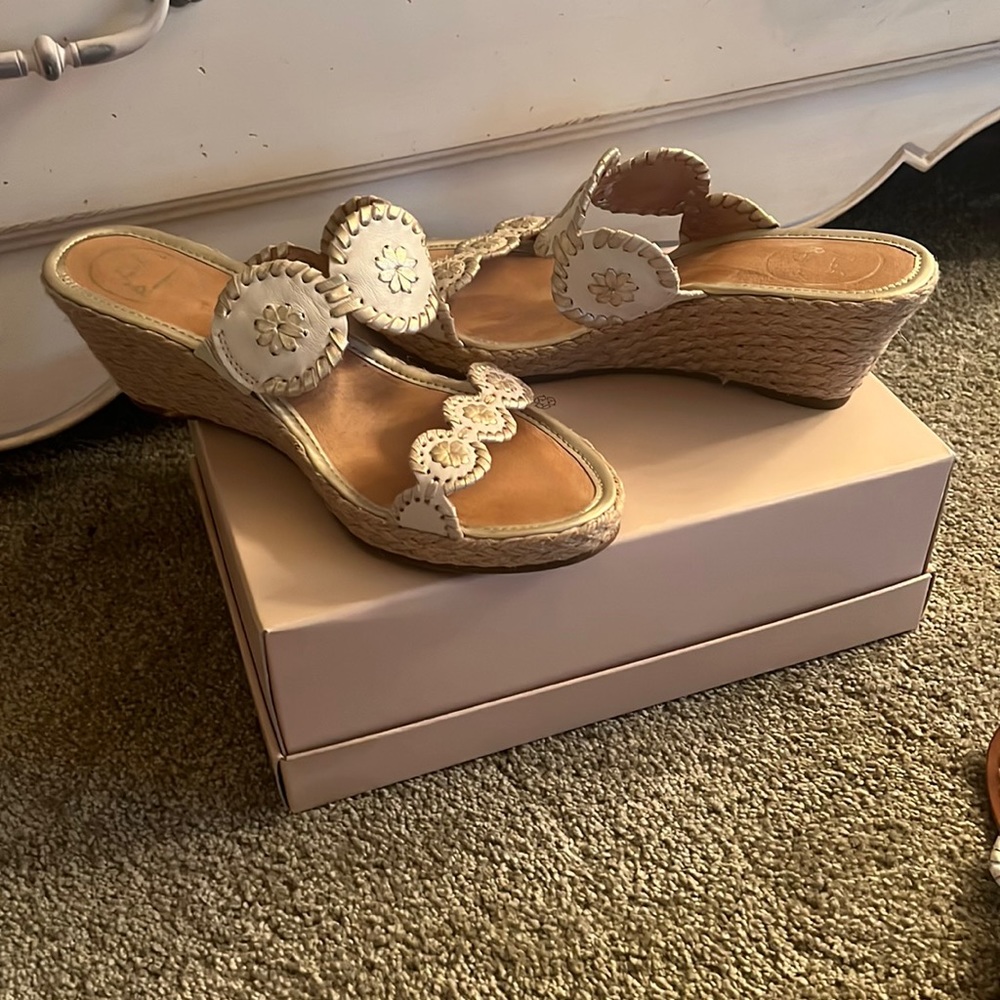 Wedged heels